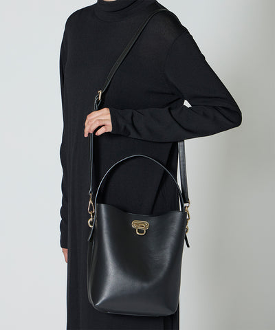 ANELLI TURNLOCK GRANDE バッグ BLACK