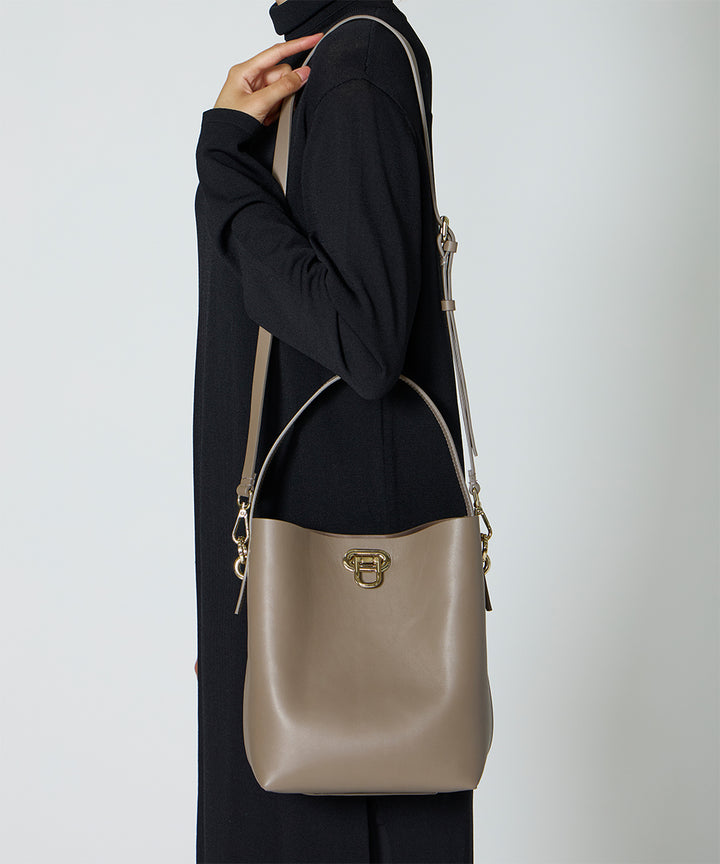 PELLICO BAG | ANELLI TURNLOCK GRANDE バッグ EARTH - アマン