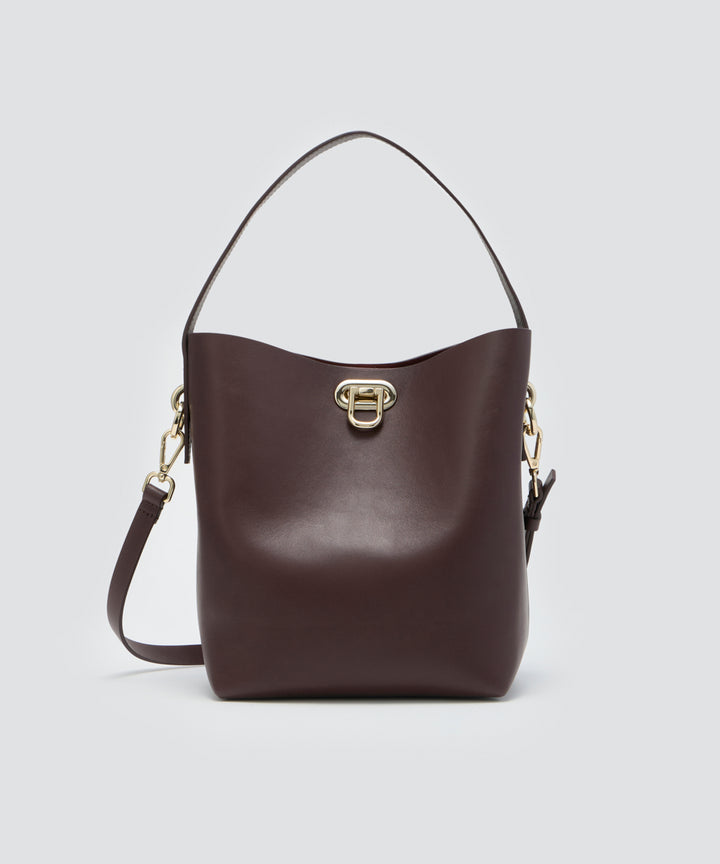 PELLICO BAG | ANELLI TURNLOCK GRANDE バッグ WINE - アマン