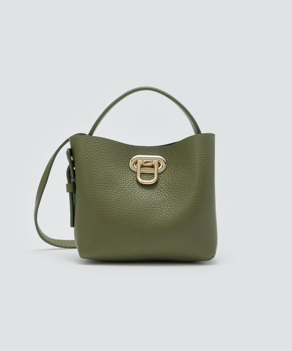 ANELLI TURNLOCK MINI バッグ MOSS GREEN