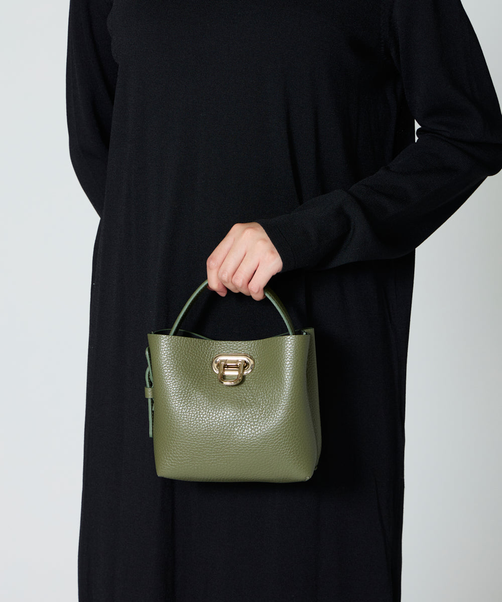 ANELLI TURNLOCK MINI バッグ MOSS GREEN