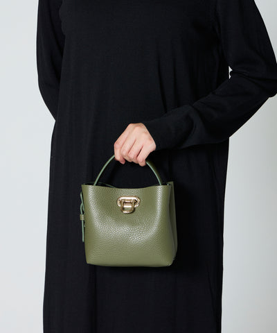 ANELLI TURNLOCK MINI バッグ MOSS GREEN