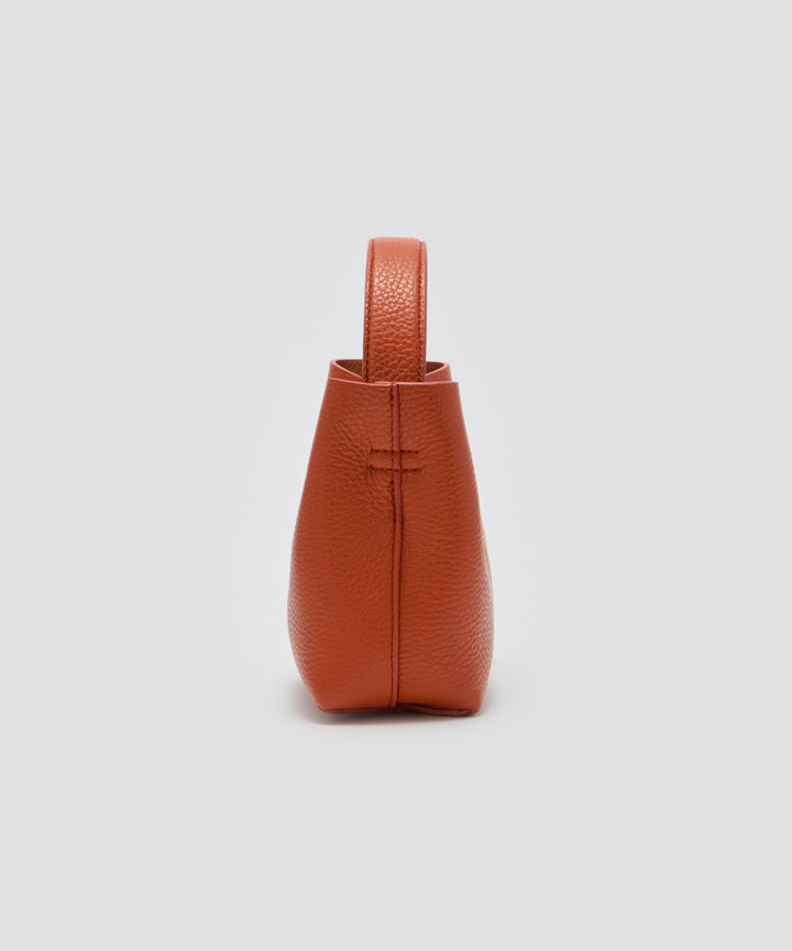 PELLICO BAG | ANELLI TURNLOCK MINI バッグ DARK ORANGE - アマン