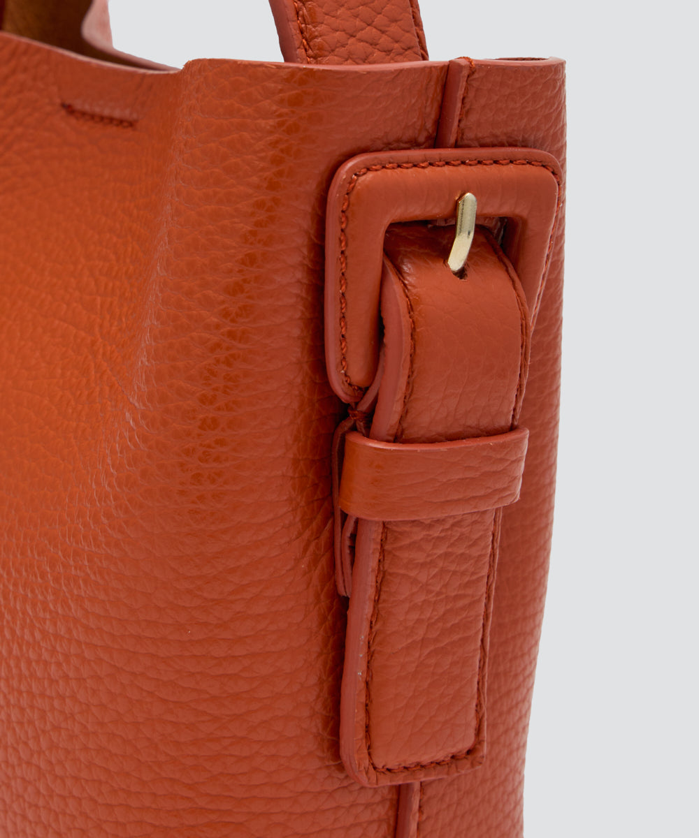ANELLI TURNLOCK MINI バッグ DARK ORANGE