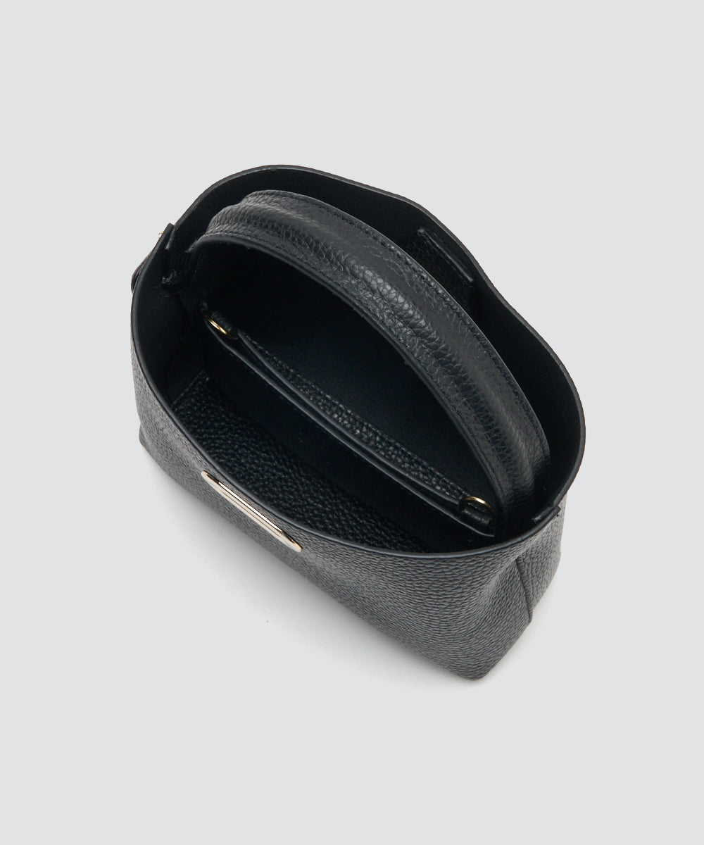 PELLICO BAG | ANELLI TURNLOCK MINI バッグ BLACK - アマンオンライン