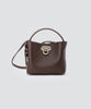 ANELLI TURN LOCK MINI バッグ BROWN