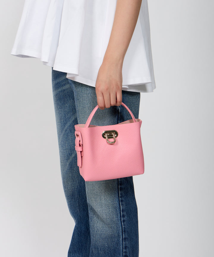PELLICO BAG | ANELLI TURN LOCK MINI バッグ PINK - アマンオンライン