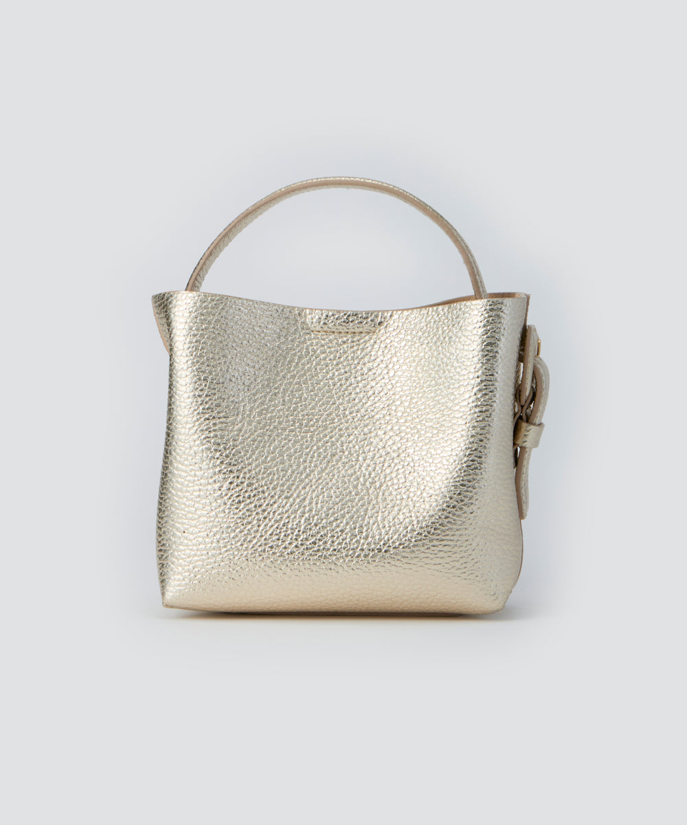 PELLICO BAG | ANELLI TURN LOCK MINI バッグ GOLD - アマンオンライン 
