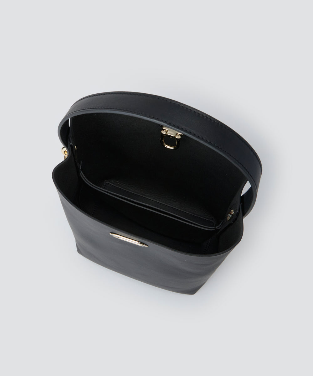 PELLICO BAG | ANELLI TURN LOCK GRANDE バッグ BLACK - アマン