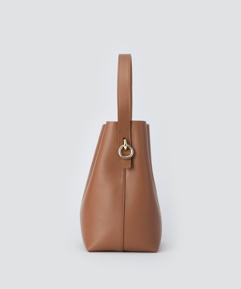 PELLICO BAG | ANELLI TURN LOCK GRANDE バッグ CAMEL - アマン
