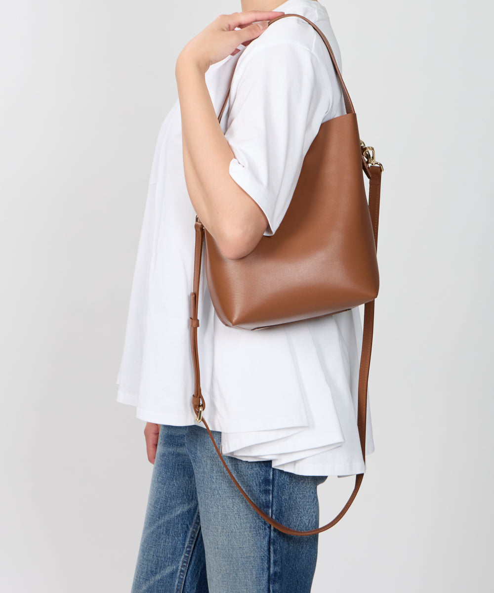 PELLICO BAG | ANELLI TURN LOCK GRANDE バッグ CAMEL - アマン