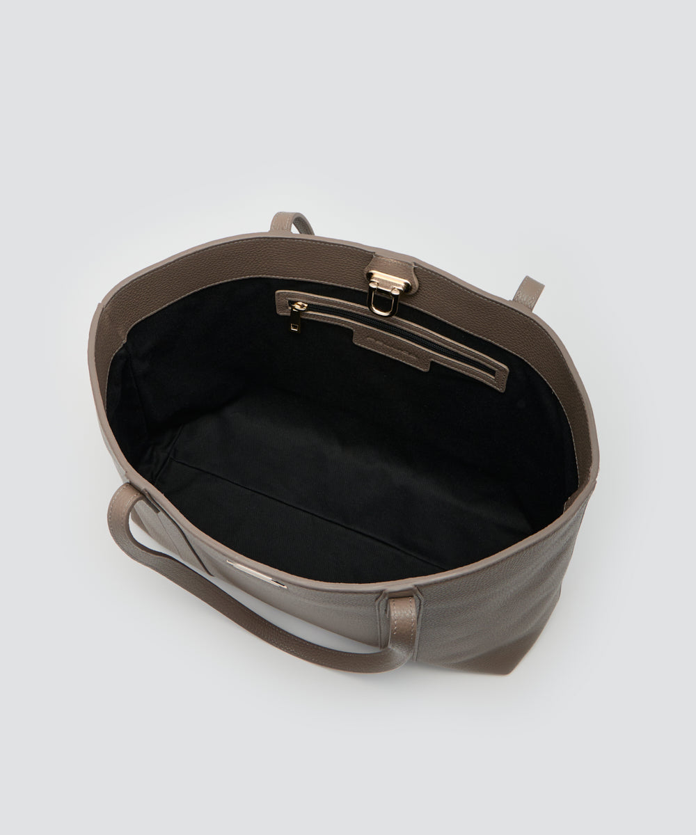 PELLICO BAG | ANELLI TURNLOCK TOTE バッグ TAUPE - アマンオンライン