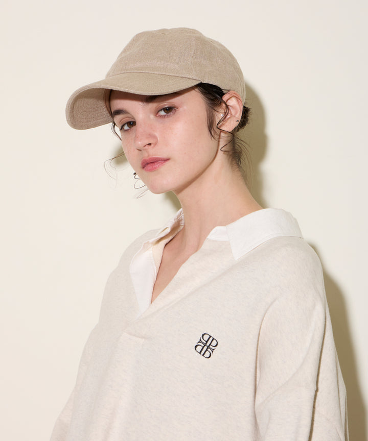 【正規取扱店】 Linen | PROTAGONISTA Cap アマンオンライン - キャップ リネン 帽子