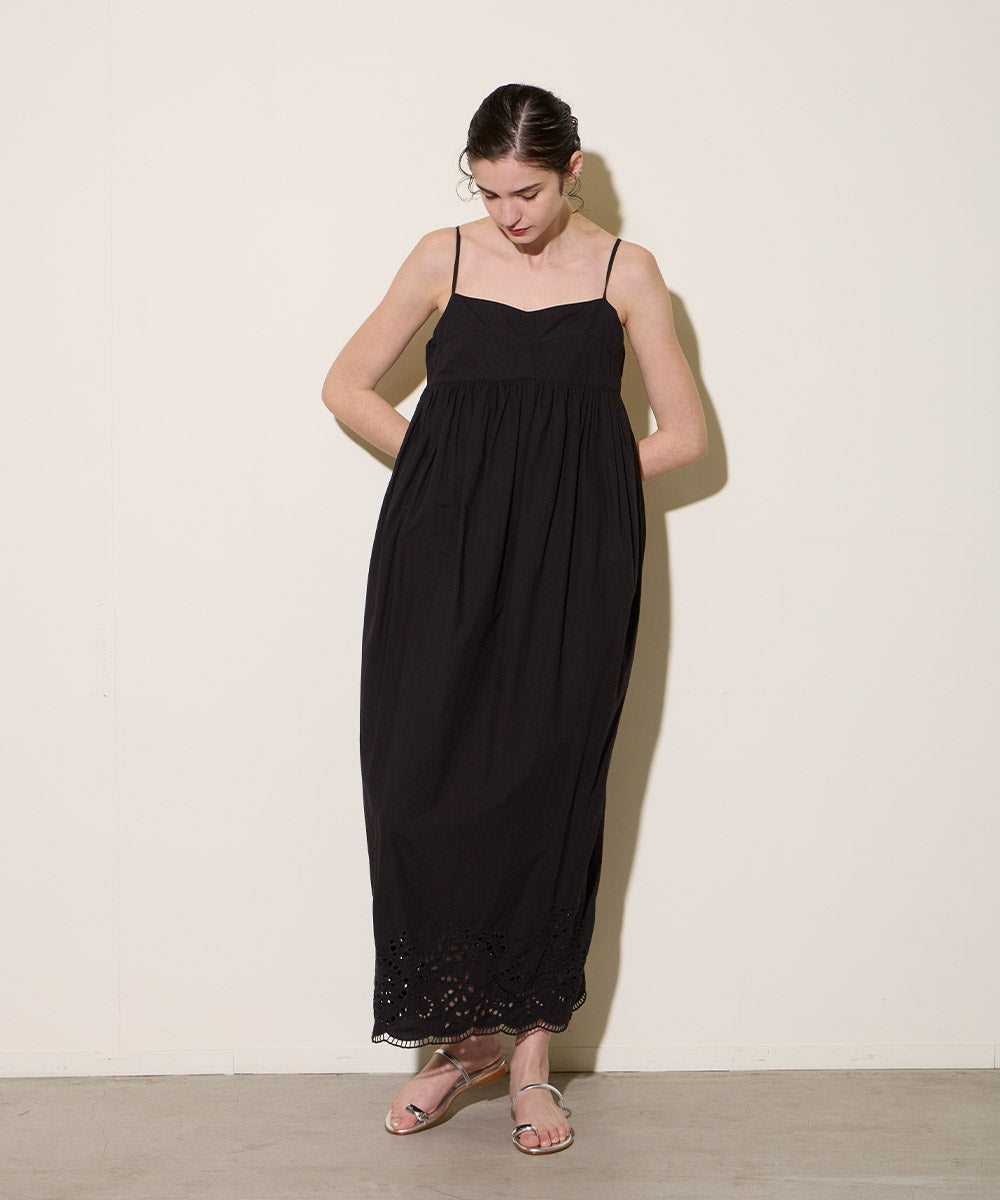 PROTAGONISTA | Lace Long Strap Dress レース ストラップ