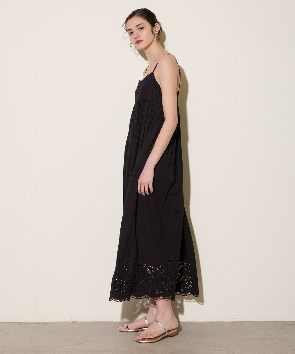 PROTAGONISTA | Lace Long Strap Dress レース ストラップ