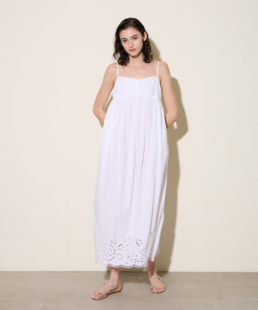 PROTAGONISTA | Lace Long Strap Dress レース ストラップ