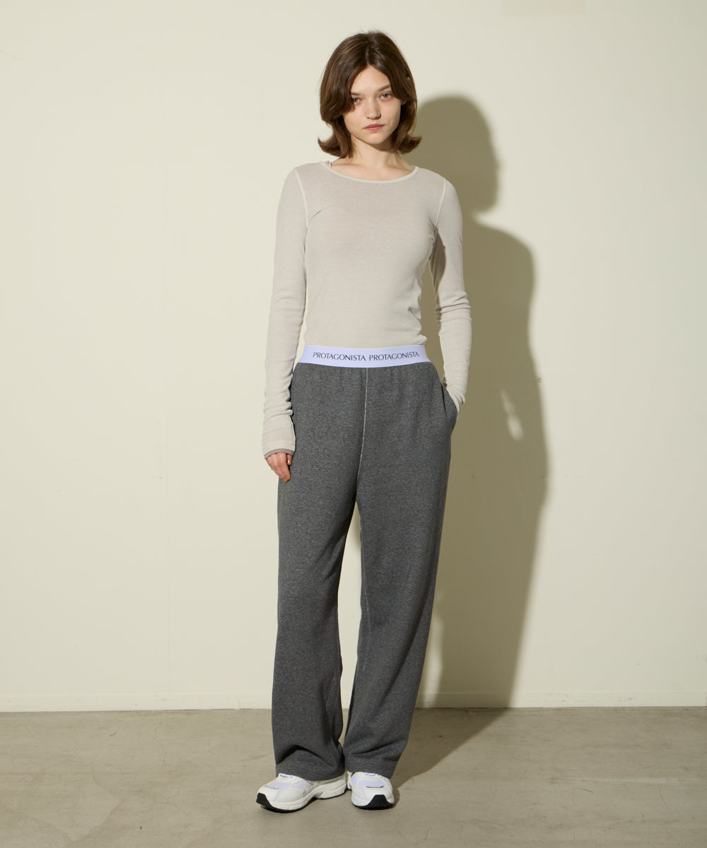 彗様ご予約品　 未使用☆PROTAGONISTA スウェットパンツ PROTAGONISTA | LOGO SWEAT PANTS ロゴ スウェットパンツ - アマン