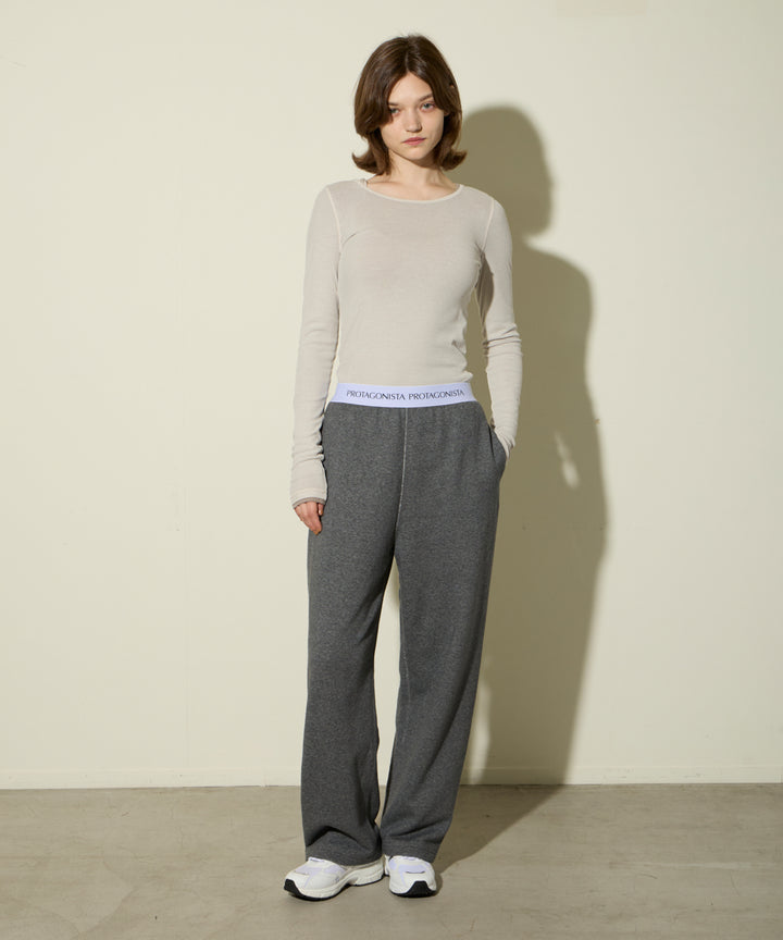 彗様ご予約品　 未使用☆PROTAGONISTA スウェットパンツ PROTAGONISTA | LOGO SWEAT PANTS ロゴ スウェットパンツ - アマン