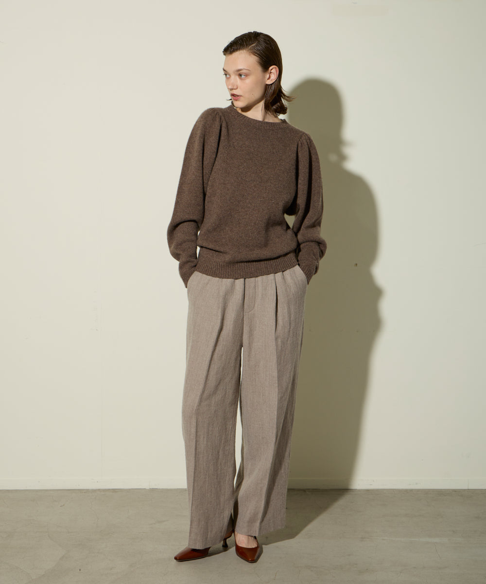 SHOULDER DETAIL KNIT ニット