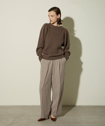 SHOULDER DETAIL KNIT ニット