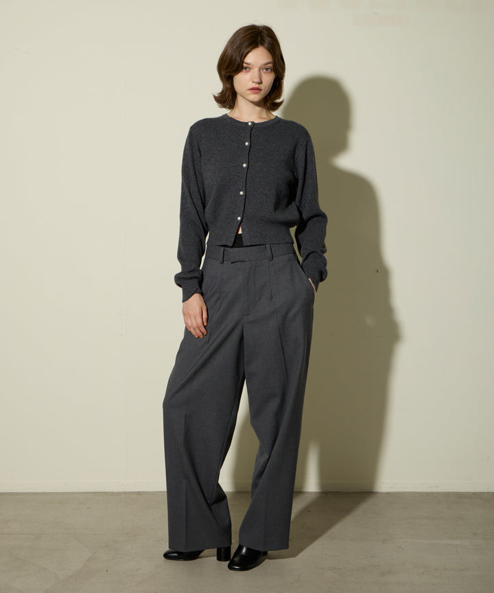 極美品 バルマン ニットカーディガン PROTAGONISTA | WASHABLE KNIT CARDIGAN WITH PEARL BOTTONS