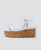 RIMINI サンダル 6.5cm WHITE
