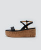 RIMINI サンダル 6.5cm BLACK