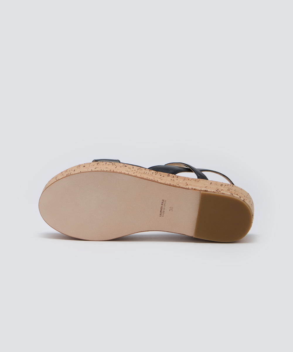 RIMINI サンダル 6.5cm BLACK