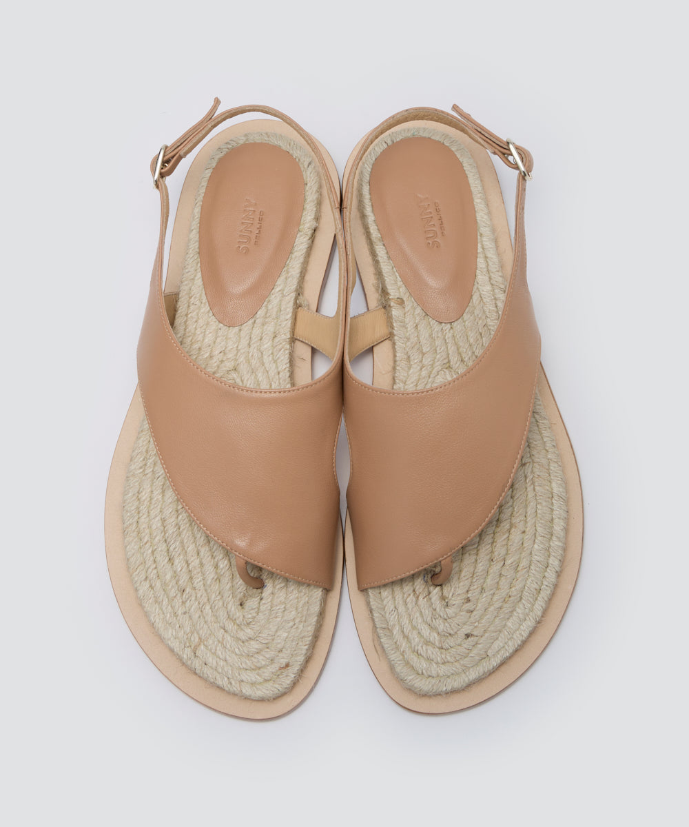 DENIA トングサンダル 1.0cm BEIGE