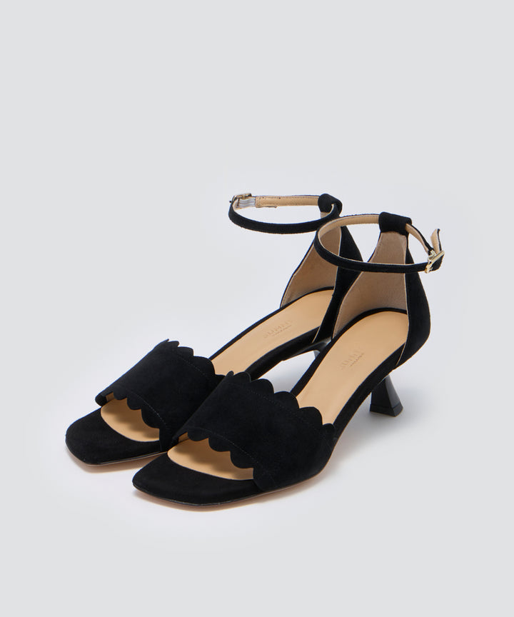 PELLICO SUNNY | アンクルストラップサンダル 4.5cm BLACK