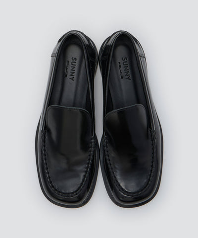 SCROFA ローファー 2.5cm BLACK