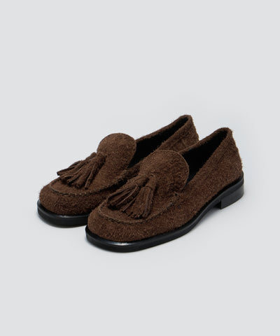 SCROFA タッセル ローファー 2.5cm BROWN