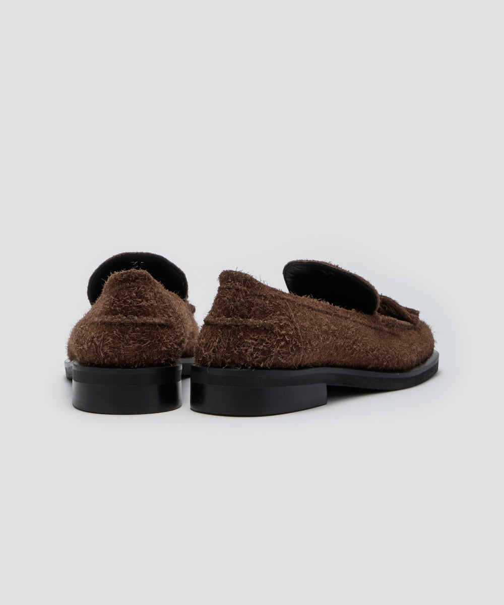 SCROFA タッセル ローファー 2.5cm BROWN