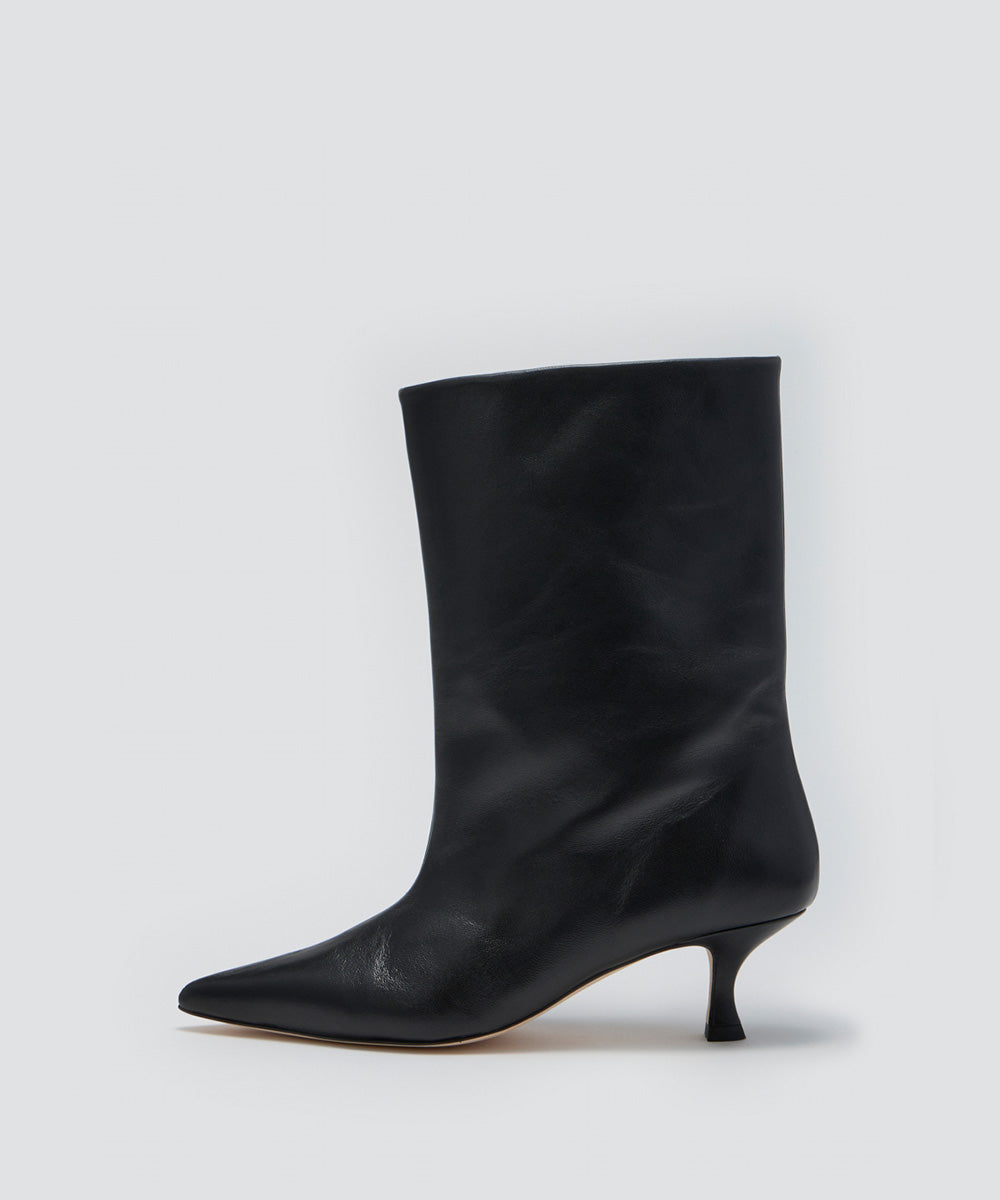 SEVILLA ミディアム ブーツ 5.5cm BLACK