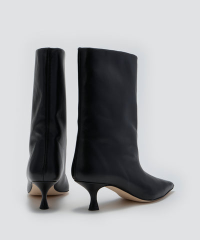 SEVILLA ミディアム ブーツ 5.5cm BLACK