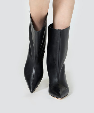 SEVILLA ミディアム ブーツ 5.5cm BLACK