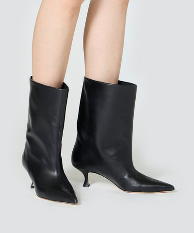 SEVILLA ミディアム ブーツ 5.5cm BLACK