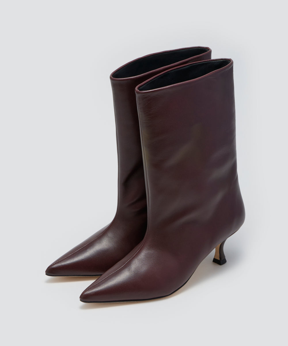 ペリーコ牛革ハーフブーツ ペリーコ牛革ハーフブーツ