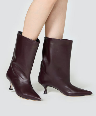 SEVILLA ミディアム ブーツ 5.5cm BORDEAUX