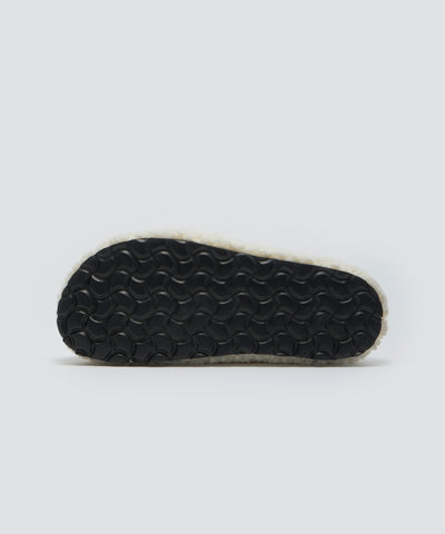 BILBAO ファー クロッグ 1.0cm WHITE