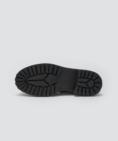 BURGOS サイドゴア ブーツ 4.0cm BLACK