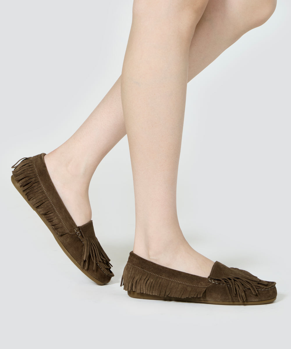 PELLICO SUNNY | モカシン 1.0cm GREIGE - アマンオンラインストア