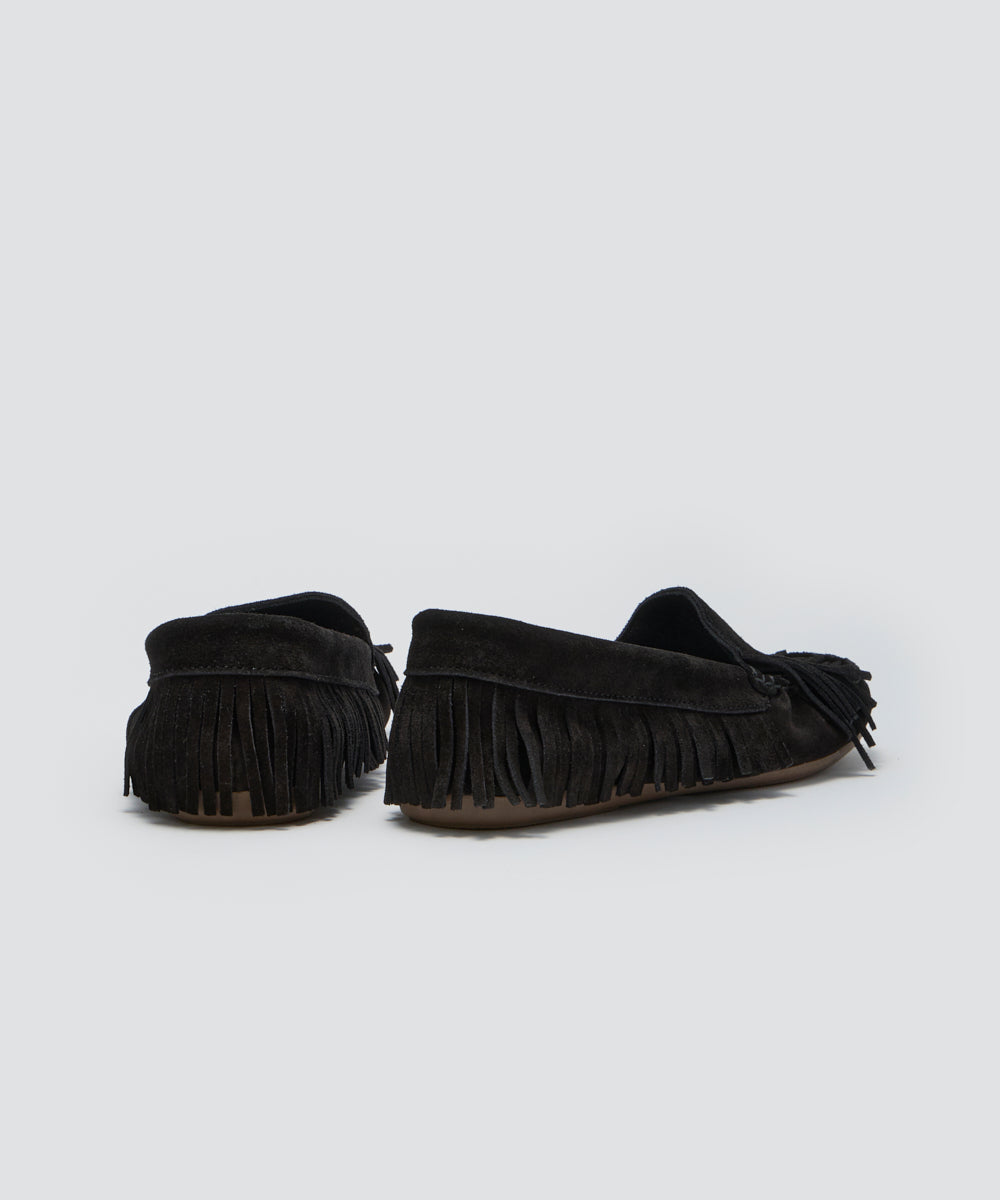 SACO モカシン 1.0cm BLACK