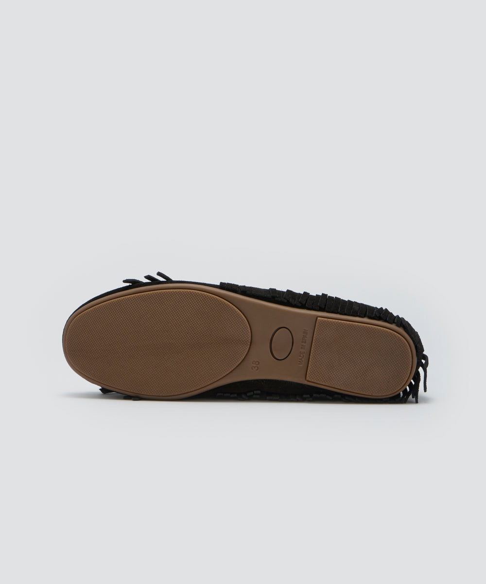 SACO モカシン 1.0cm BLACK