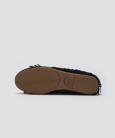 SACO モカシン 1.0cm BLACK