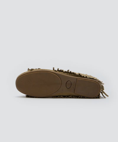 SACO スタッズ モカシン 1.0cm BEIGE