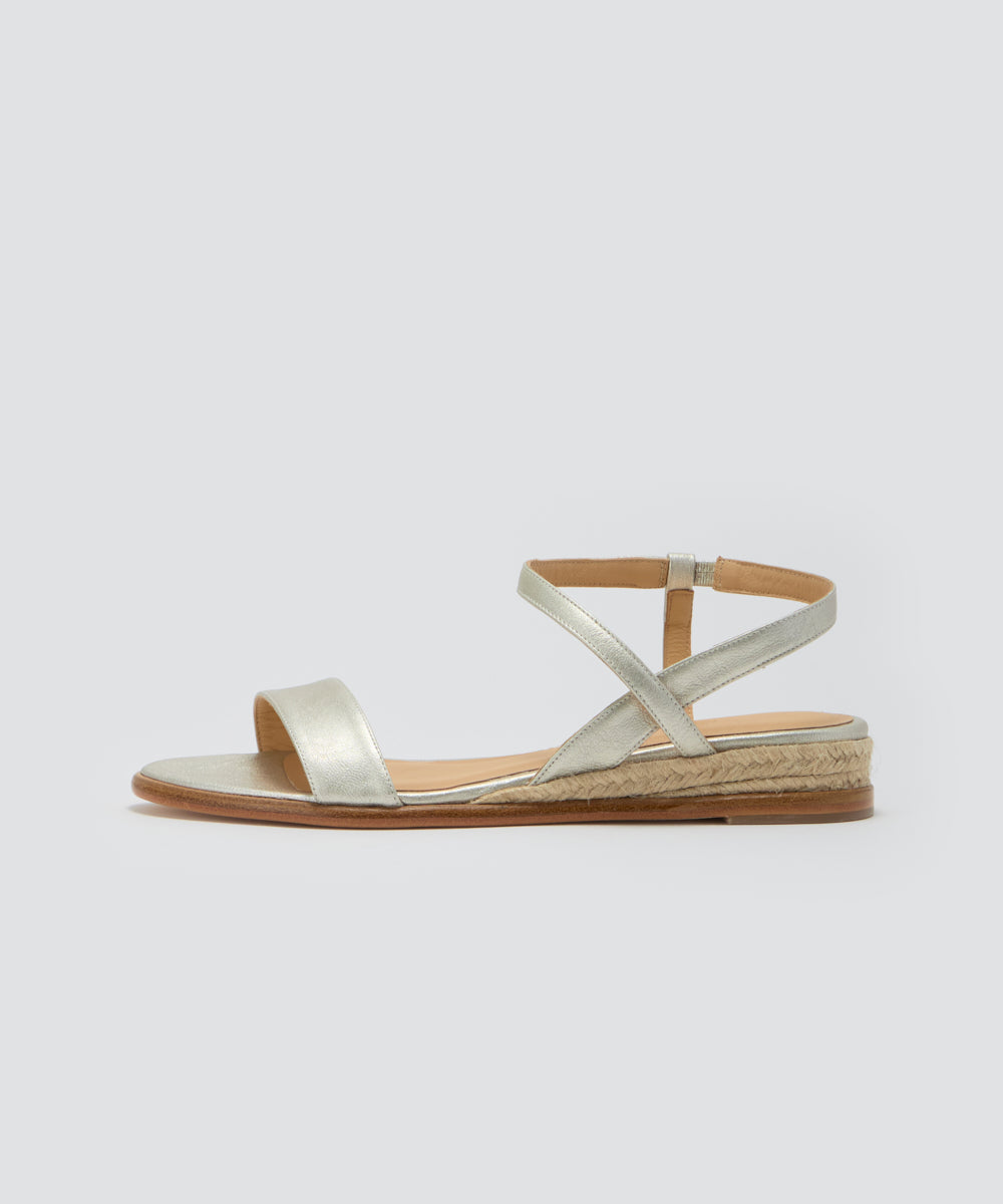 ACACIA サンダル 3.0㎝ SILVER