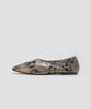 【SALE対象】ESPIGA フラットシューズ 1.0cm PYTHON