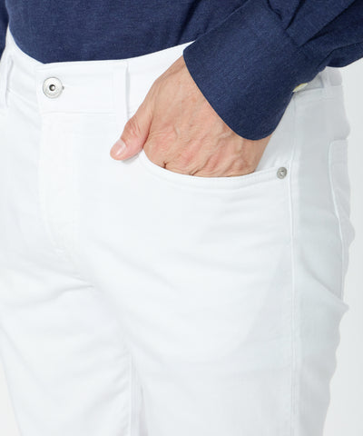 LEONARDO(レオナルド) / スリムテーパードジャージーデニム