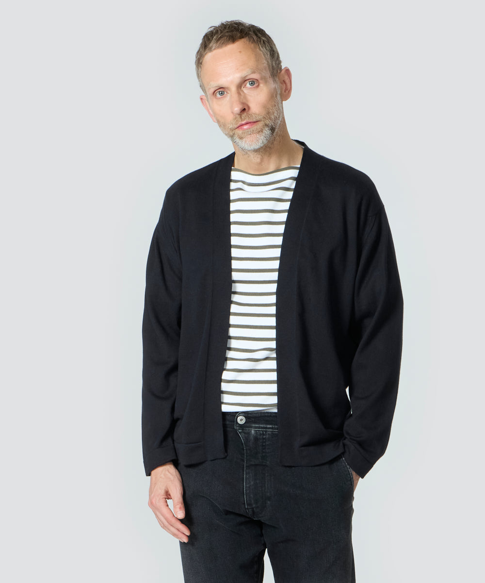 JOHN SMEDLEY | S4680 長袖ボタンレスカーディガン - アマンオンライン 